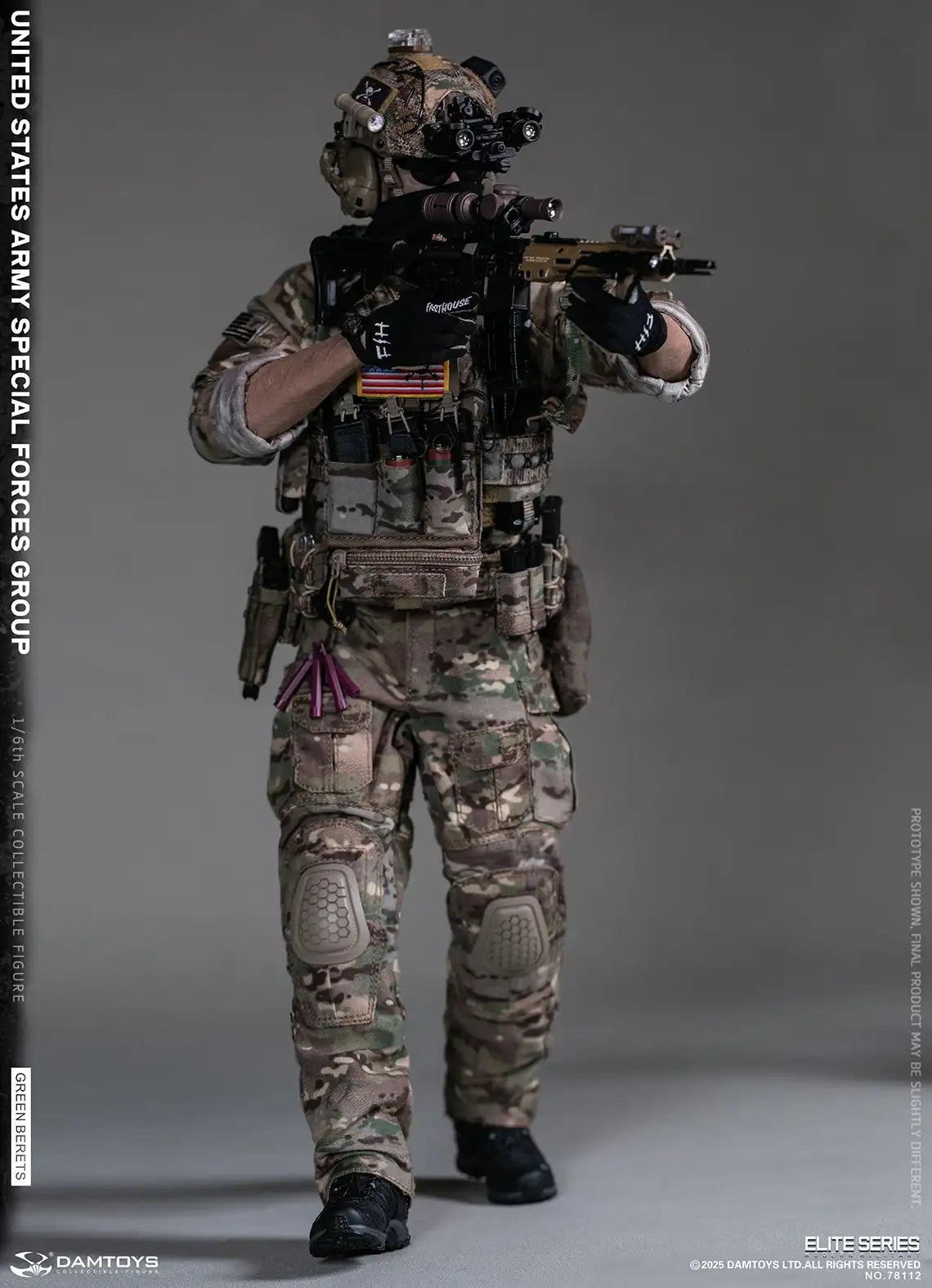 1:6 scale DAMTOYS US Special Forces Green Berets 78112 (PREORDER)