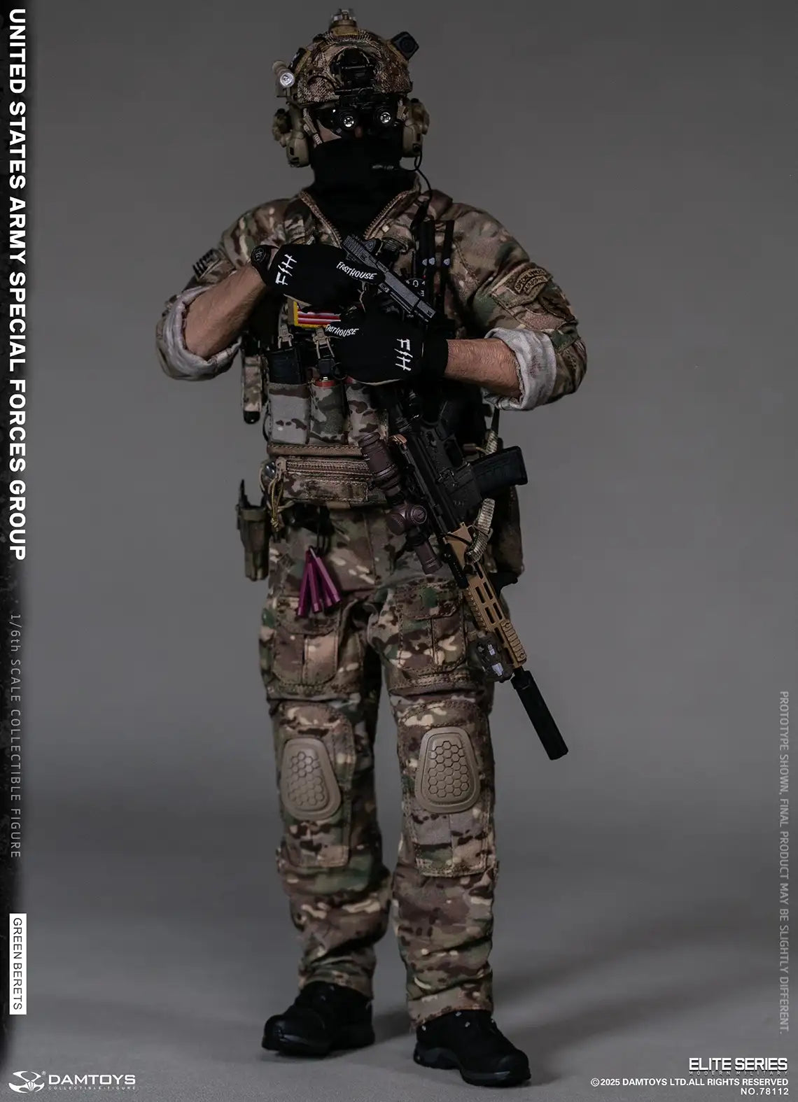 1:6 scale DAMTOYS US Special Forces Green Berets 78112 (PREORDER)