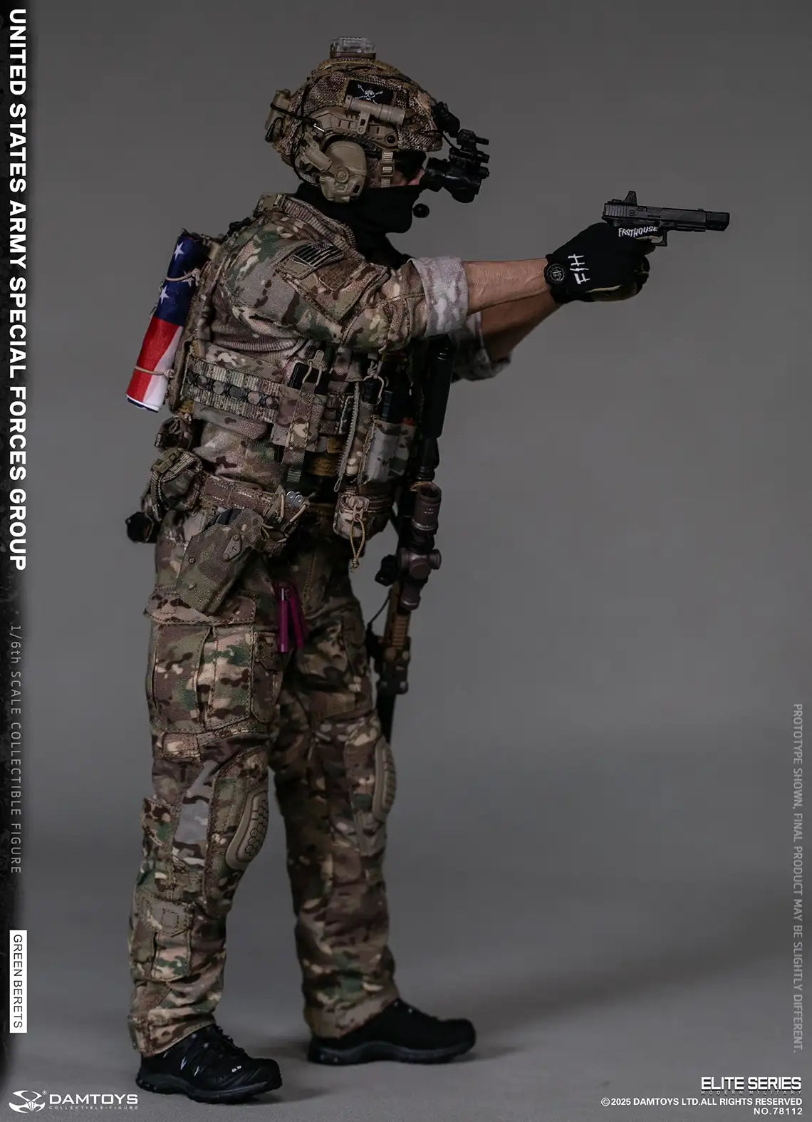 1:6 scale DAMTOYS US Special Forces Green Berets 78112 (PREORDER)