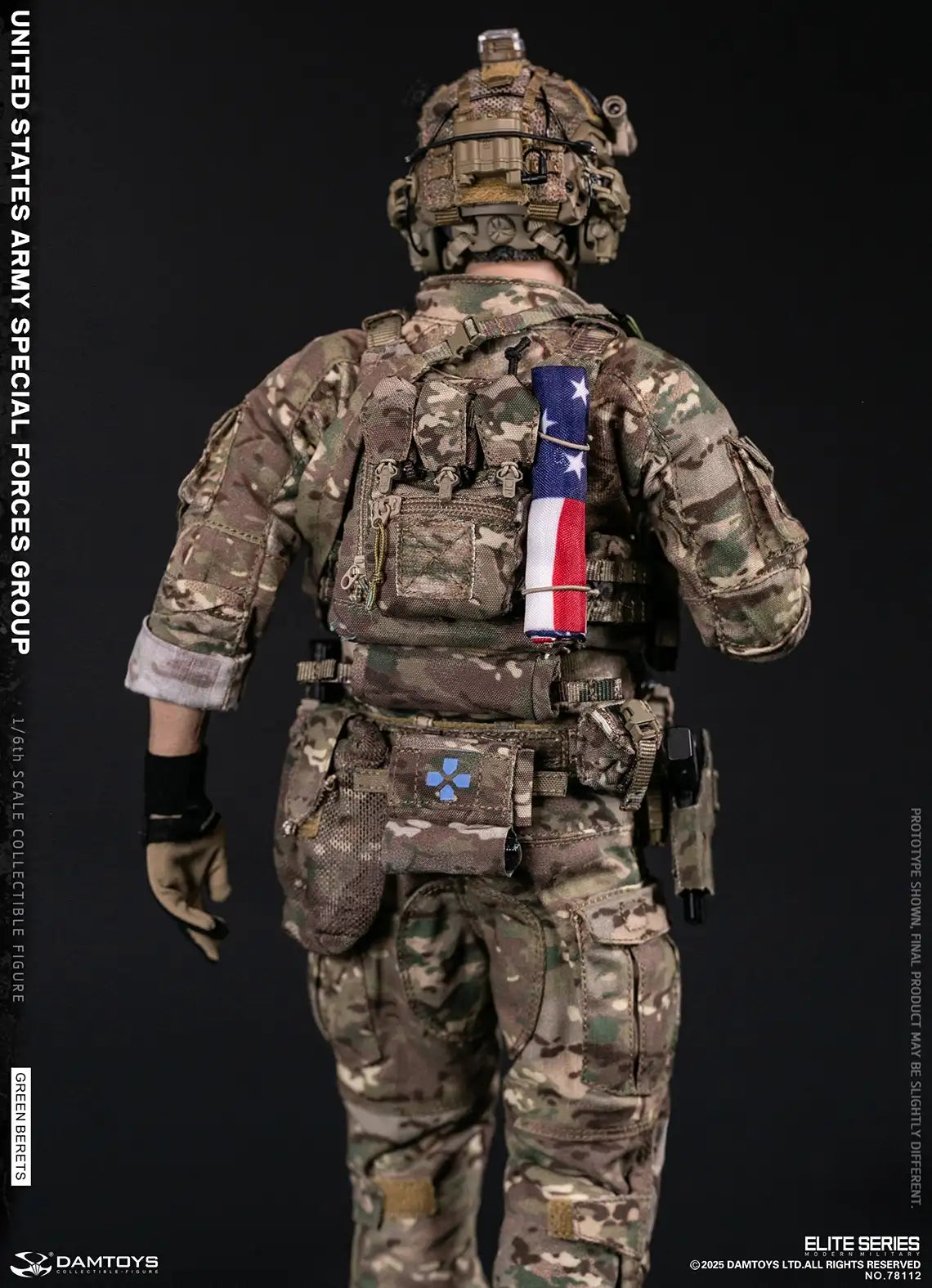 1:6 scale DAMTOYS US Special Forces Green Berets 78112 (PREORDER)