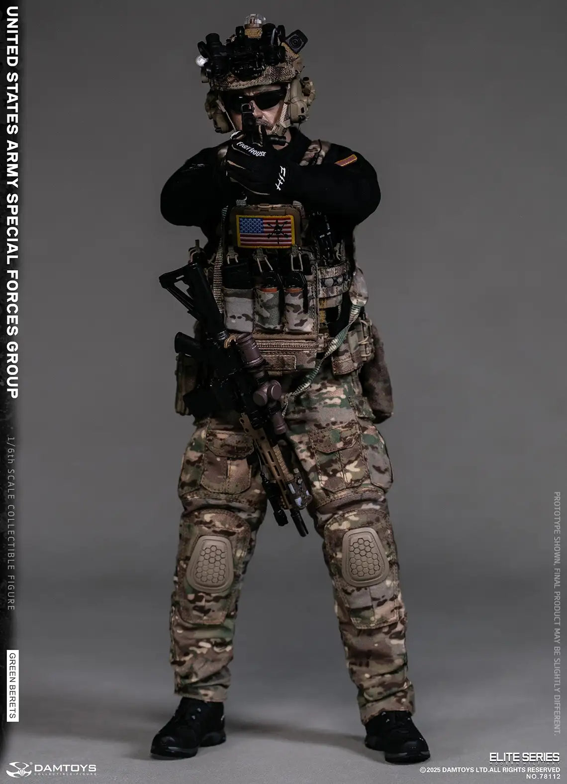1:6 scale DAMTOYS US Special Forces Green Berets 78112 (PREORDER)