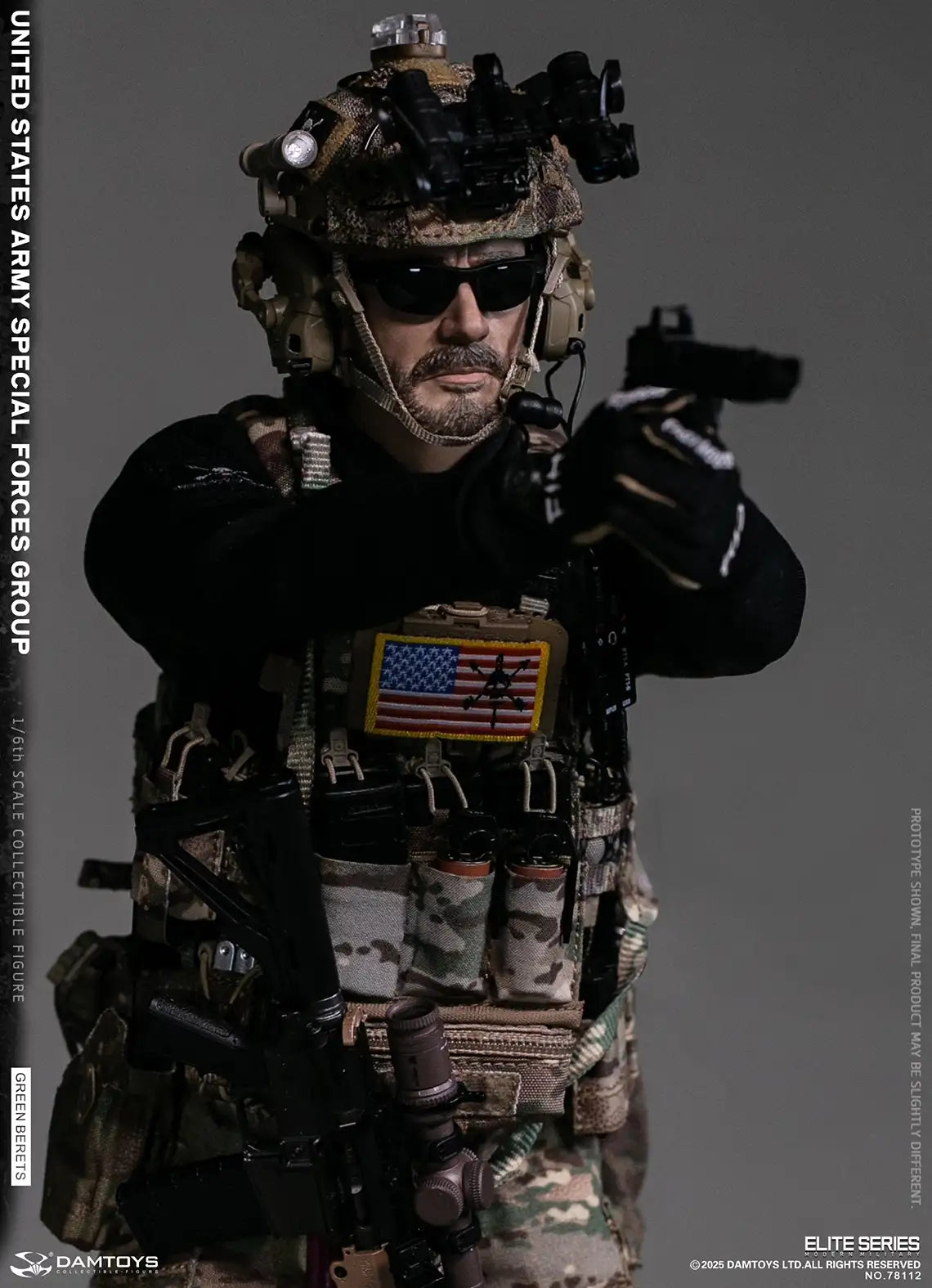 1:6 scale DAMTOYS US Special Forces Green Berets 78112 (PREORDER)