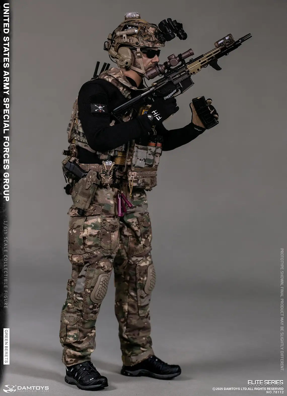 1:6 scale DAMTOYS US Special Forces Green Berets 78112 (PREORDER)