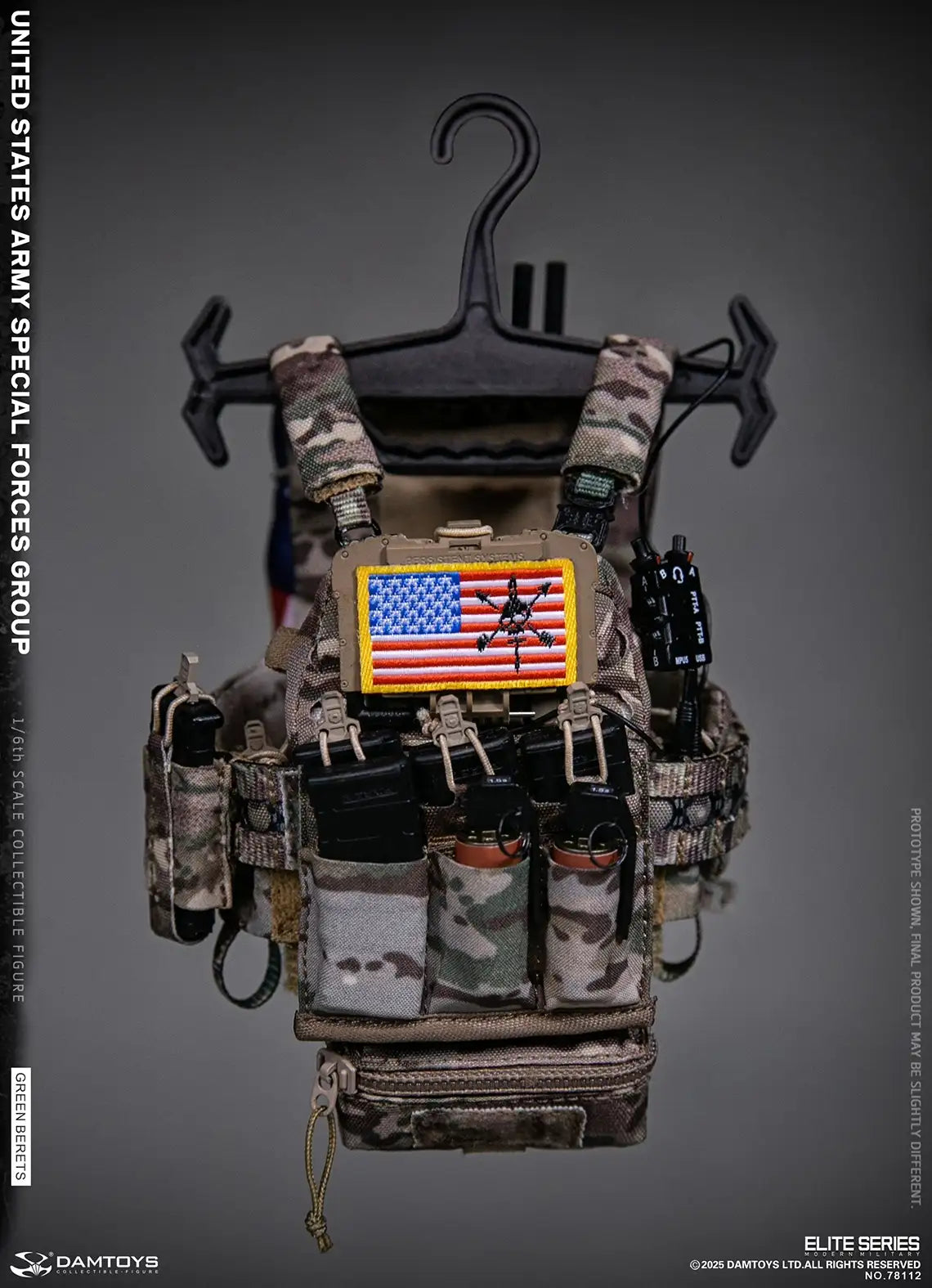 1:6 scale DAMTOYS US Special Forces Green Berets 78112 (PREORDER)