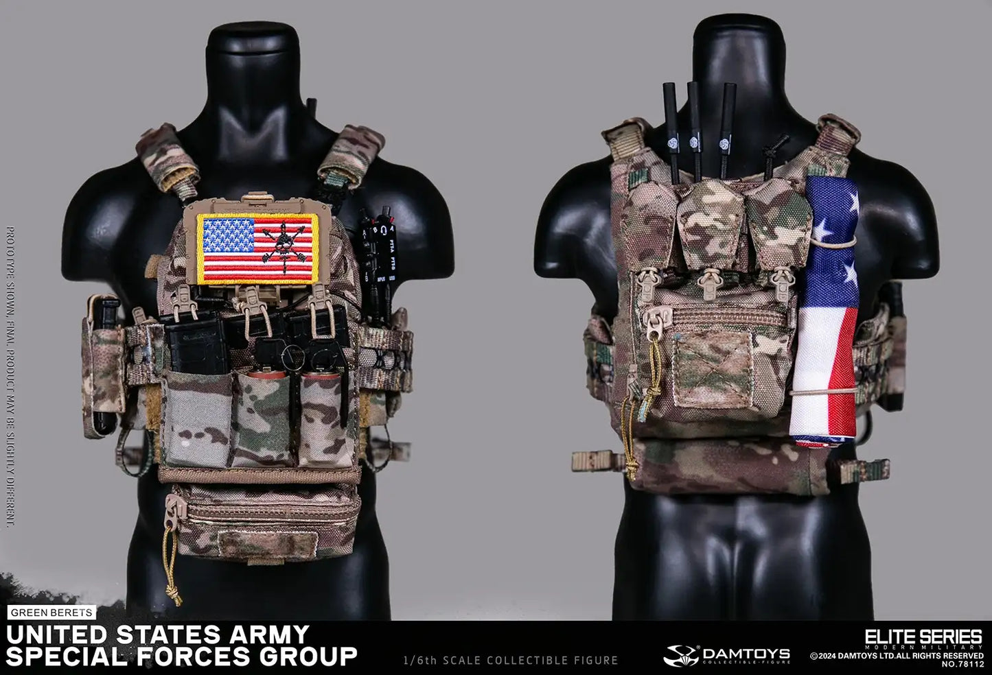 1:6 scale DAMTOYS US Special Forces Green Berets 78112 (PREORDER)