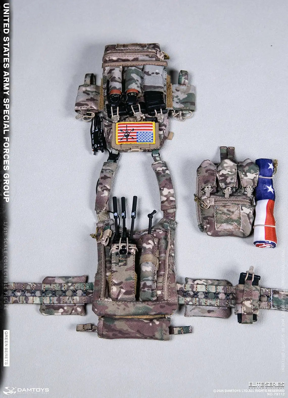 1:6 scale DAMTOYS US Special Forces Green Berets 78112 (PREORDER)