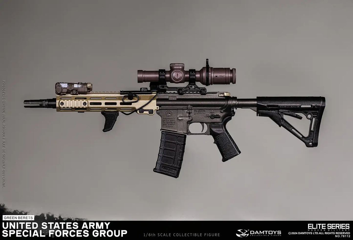 1:6 scale DAMTOYS US Special Forces Green Berets 78112 (PREORDER)