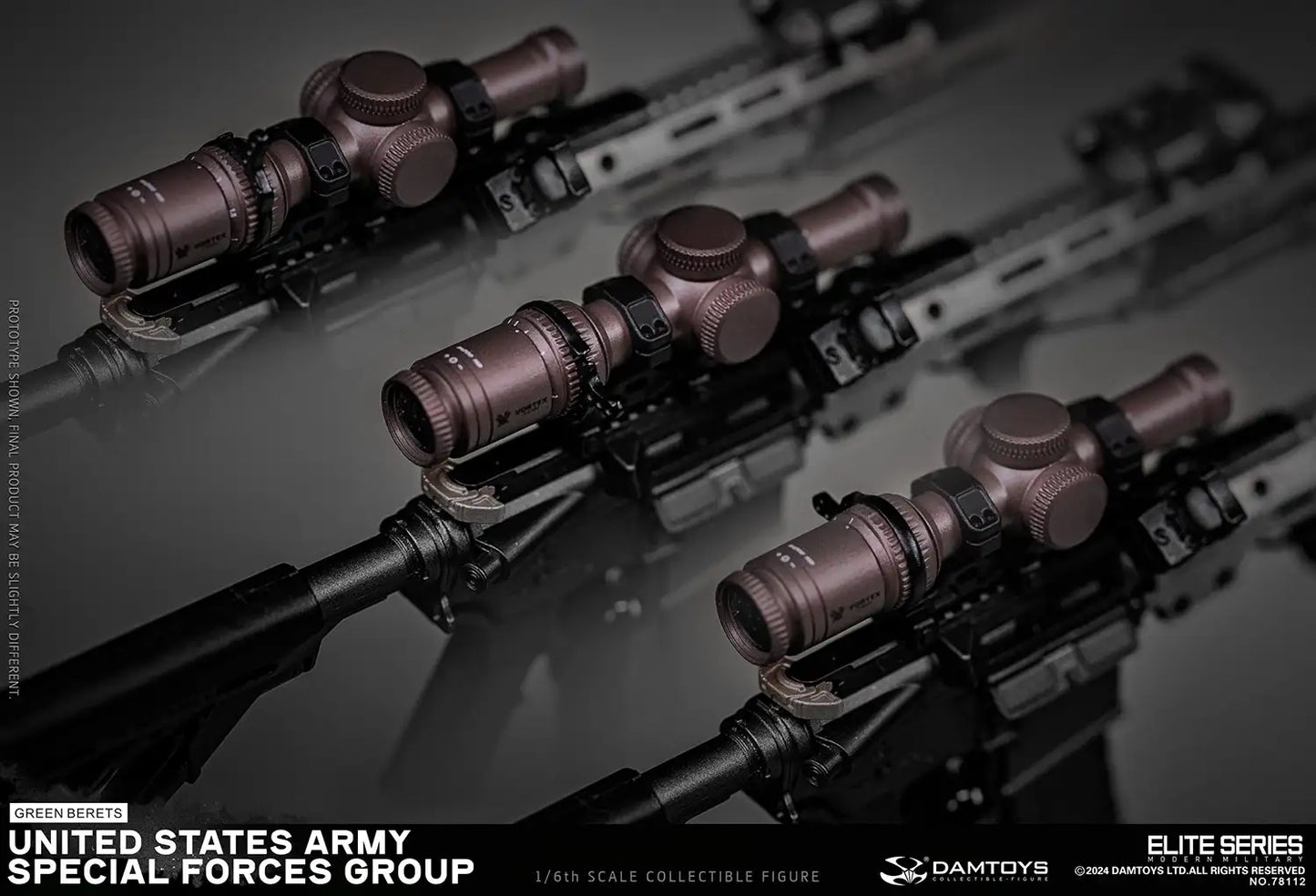 1:6 scale DAMTOYS US Special Forces Green Berets 78112 (PREORDER)