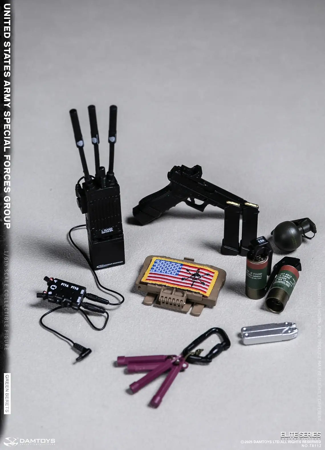 1:6 scale DAMTOYS US Special Forces Green Berets 78112 (PREORDER)