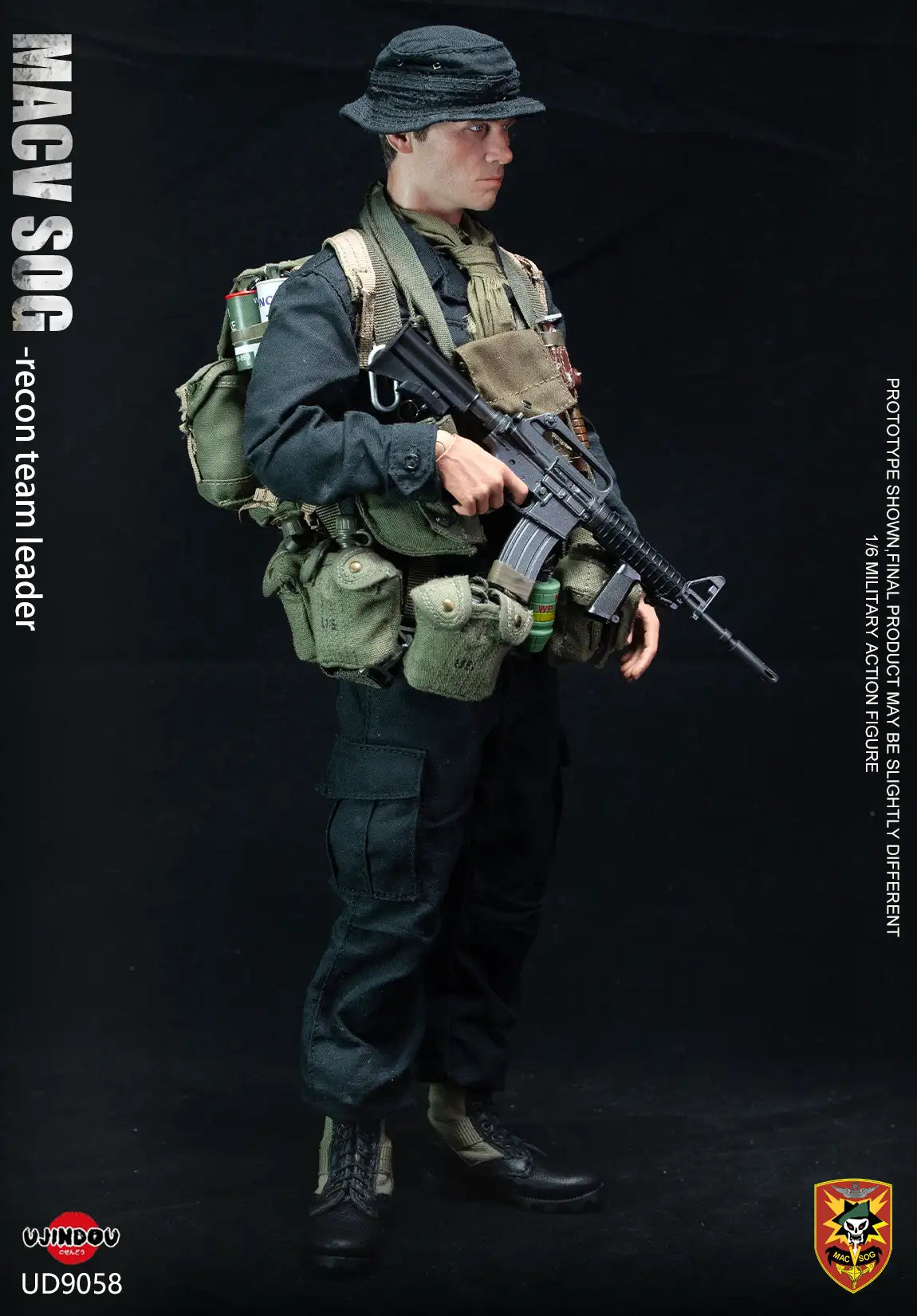 1:6 scale Ujindou MACV-SOG Recon Team Leader in Vietnam 12" Action Figure UD-9058 (PREORDER)