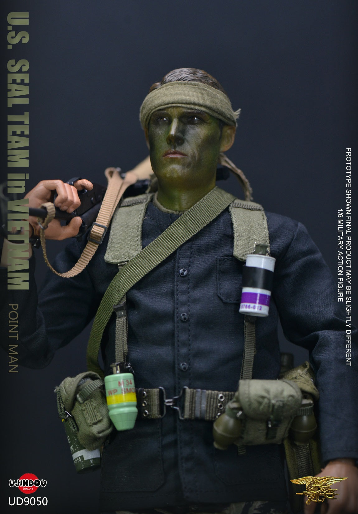 1:6 scale Ujindou UD-9050 U.S. SEAL Team in Vietnam Point Man (PREORDER)