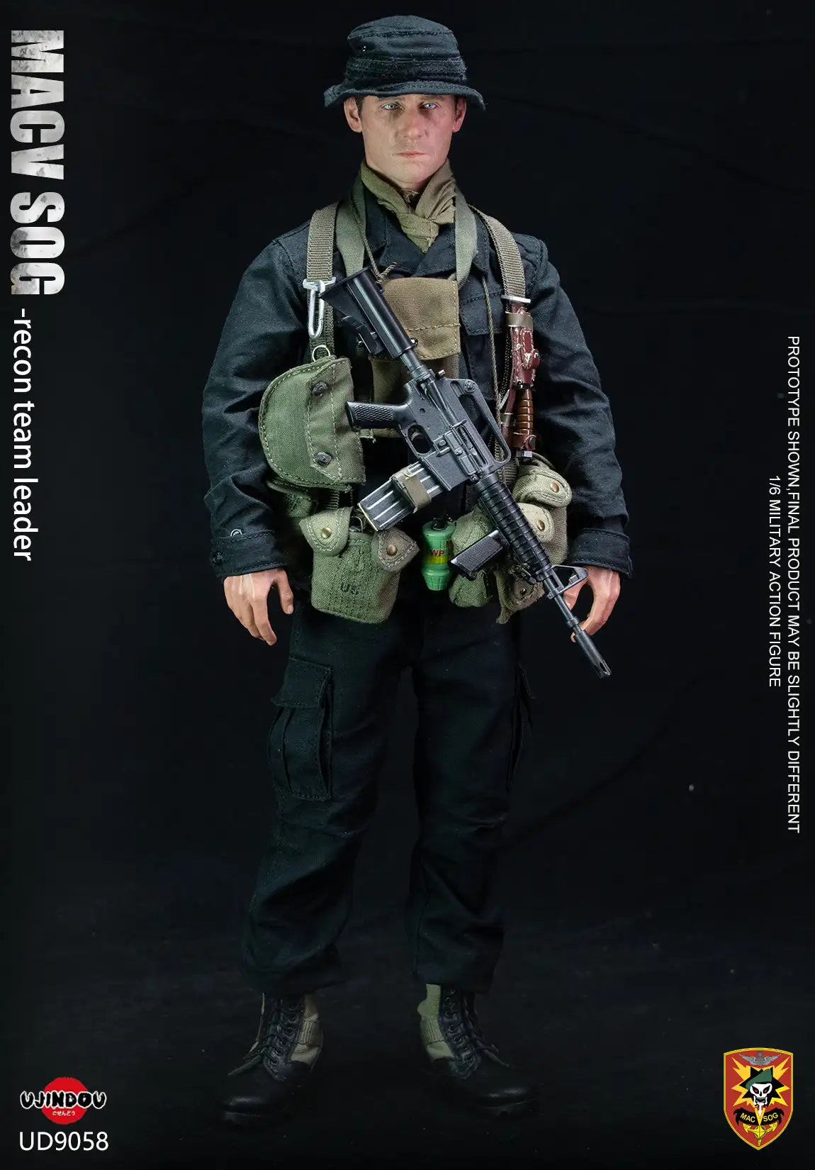 1:6 scale Ujindou MACV-SOG Recon Team Leader in Vietnam 12" Action Figure UD-9058 (PREORDER)