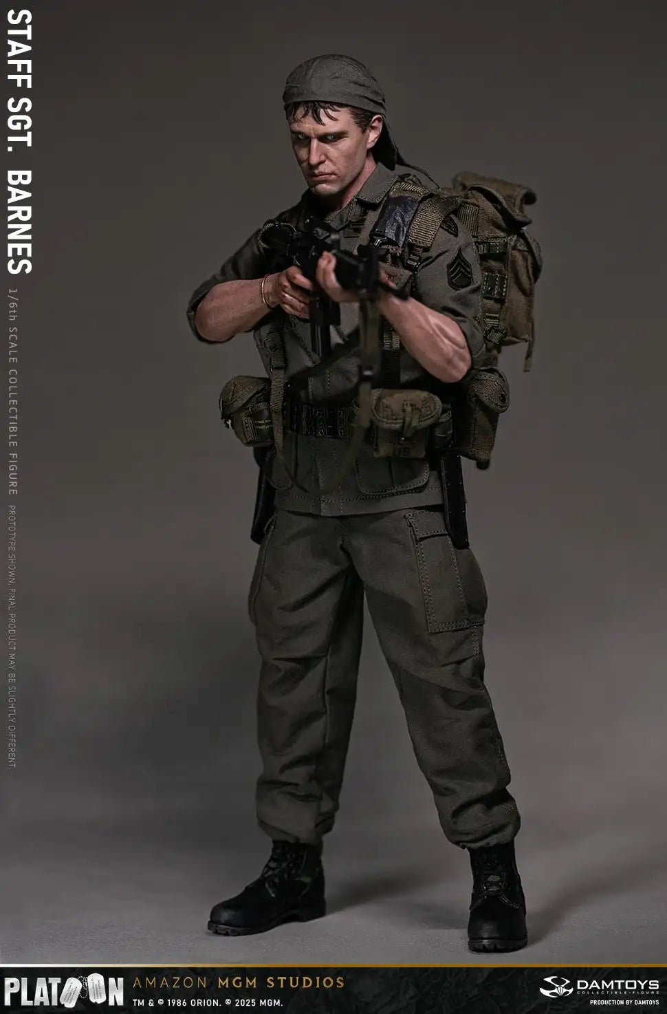 1:6 scale DAMTOYS Field Platoon Vietnam War U.S. Army Sergeant Barnes DMS045 (PREORDER)