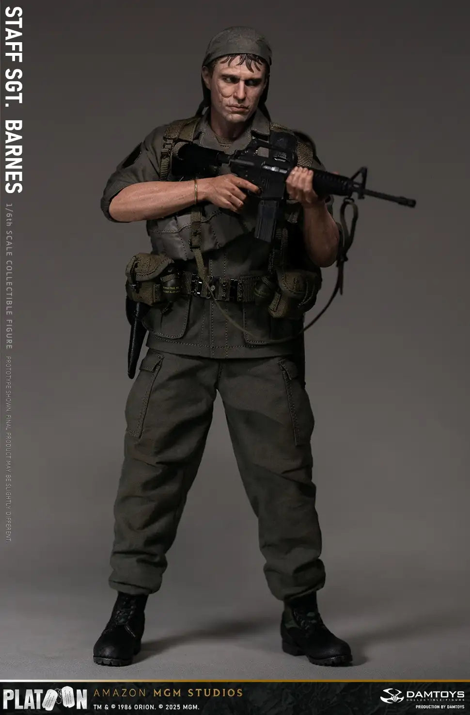 1:6 scale DAMTOYS Field Platoon Vietnam War U.S. Army Sergeant Barnes DMS045 (PREORDER)
