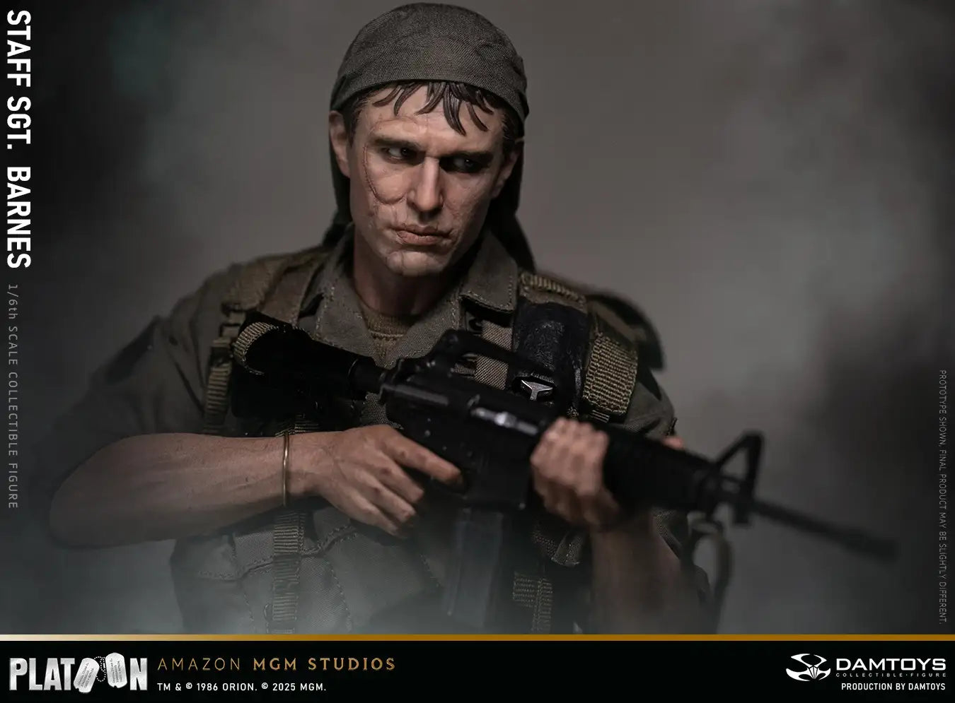 1:6 scale DAMTOYS Field Platoon Vietnam War U.S. Army Sergeant Barnes DMS045 (PREORDER)