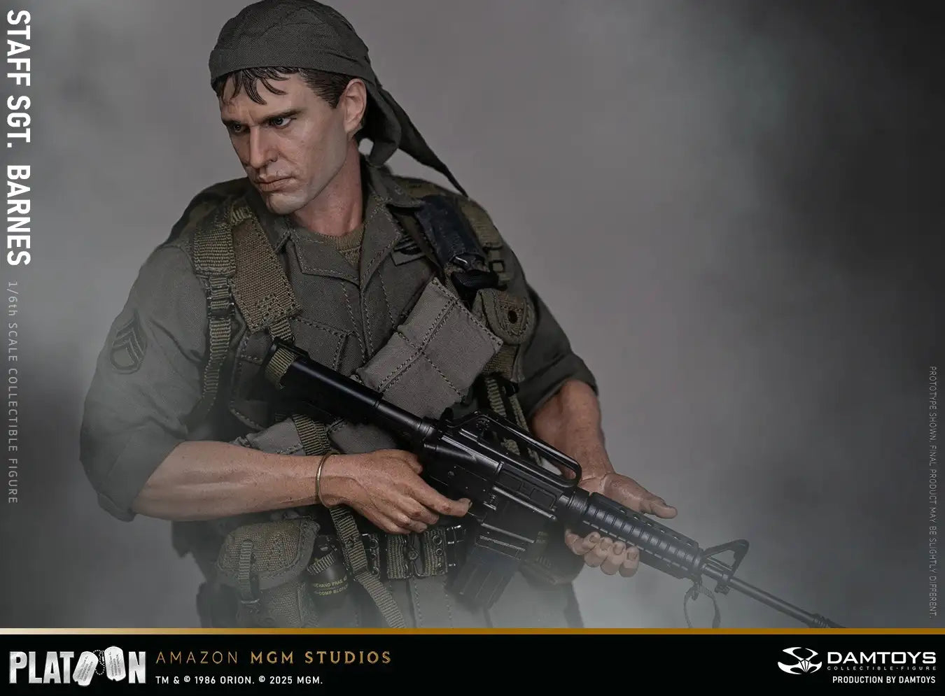 1:6 scale DAMTOYS Field Platoon Vietnam War U.S. Army Sergeant Barnes DMS045 (PREORDER)