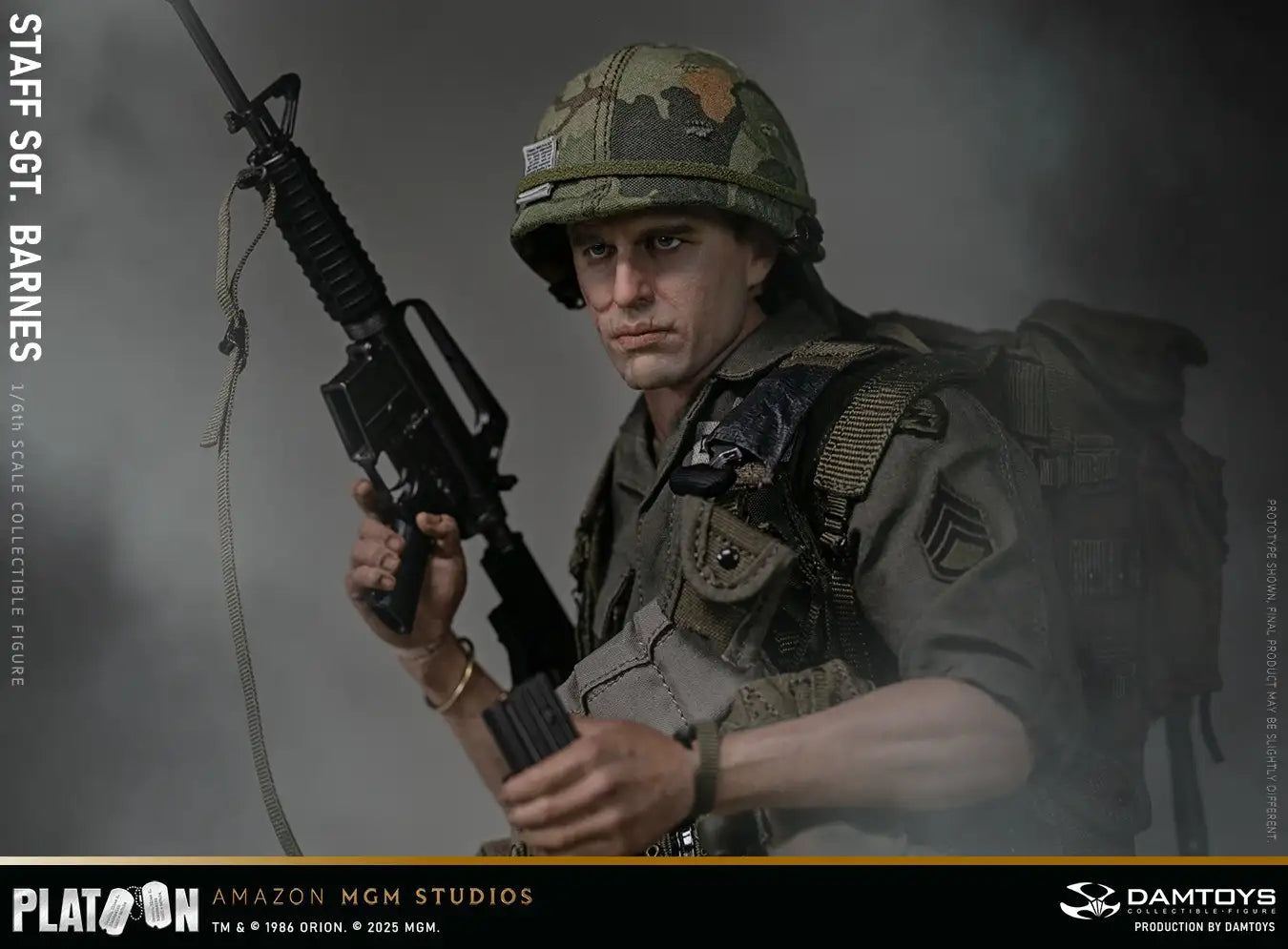 1:6 scale DAMTOYS Field Platoon Vietnam War U.S. Army Sergeant Barnes DMS045 (PREORDER)