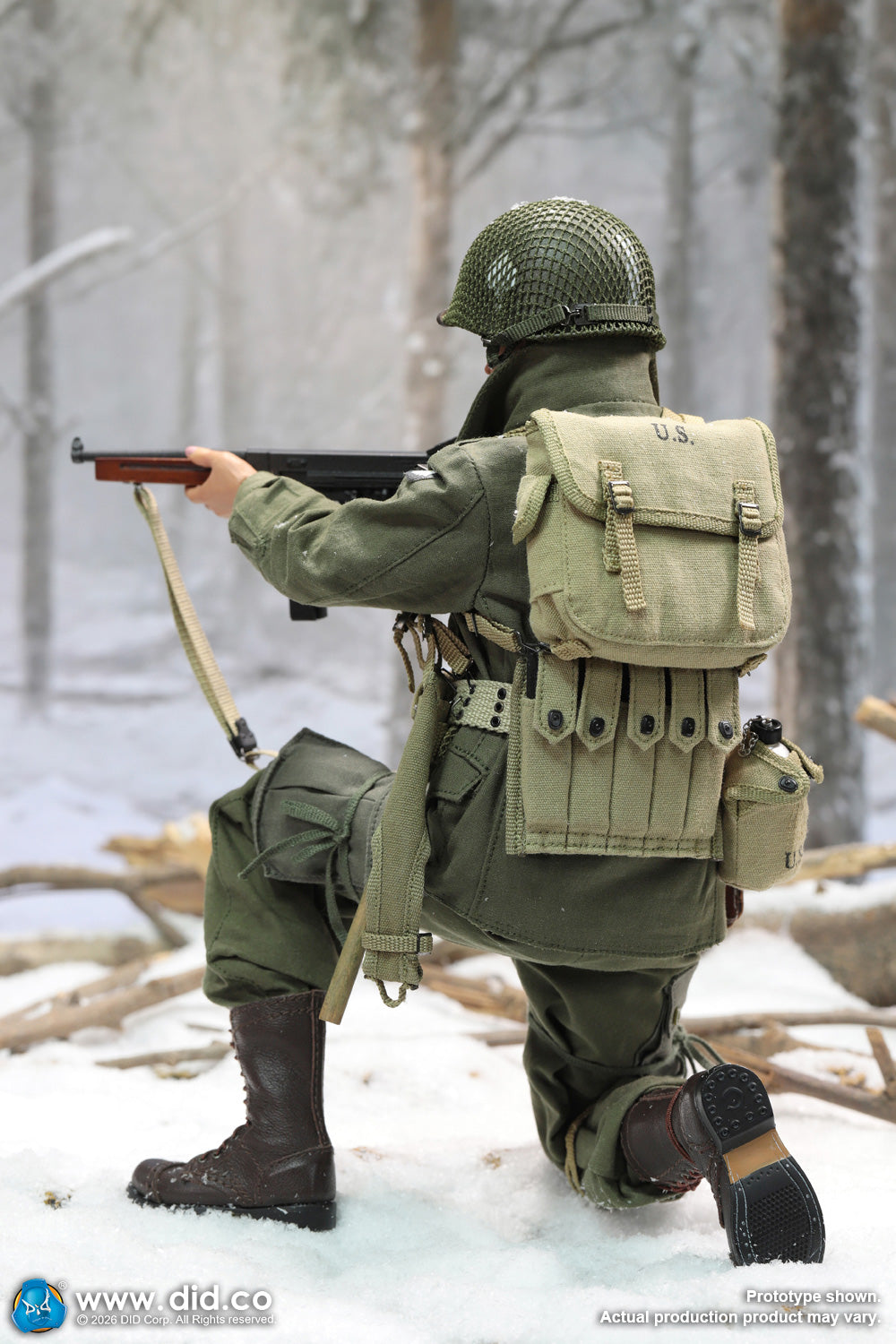 1:6 scale DiD WWII US Army 101st Airborne Division 506th PIR Lt. Buck 12" Figure A80199 (PREORDER)