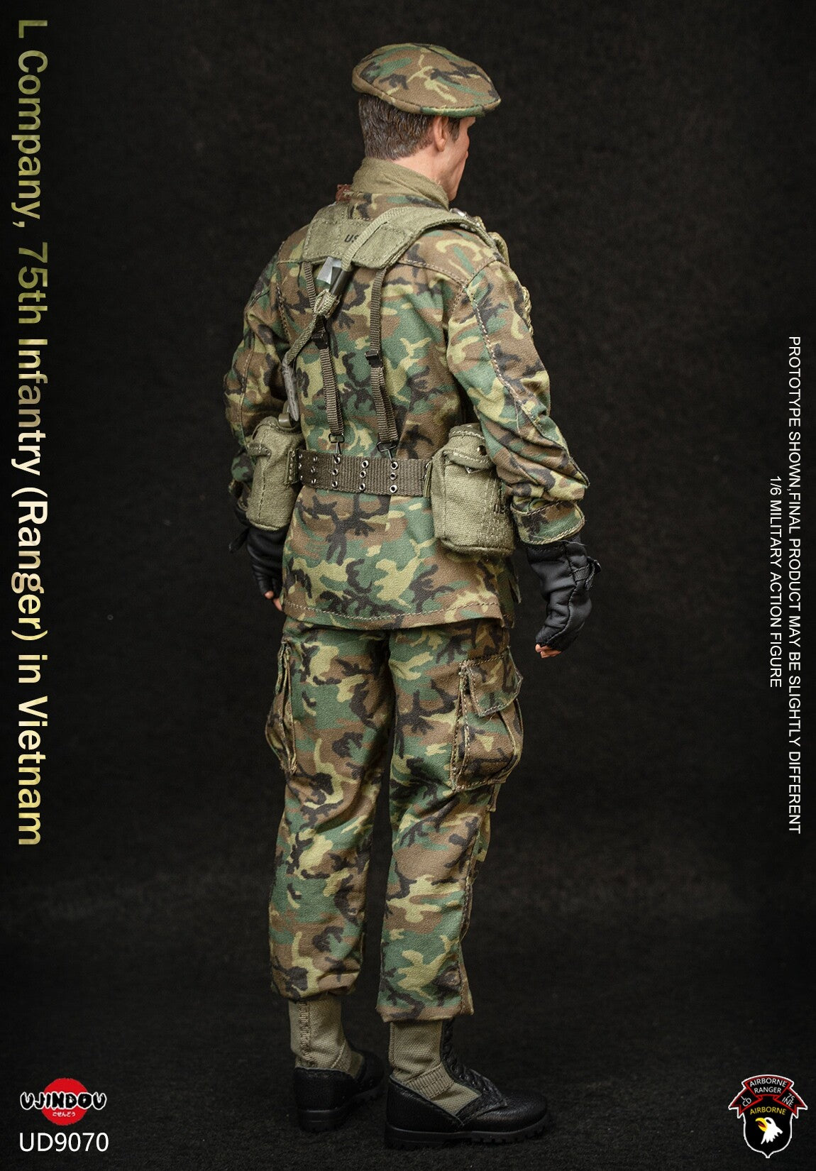 1:6 scale Ujindou UD9070 U.S. ARMY L Company 75th Infantry Ranger in Vietnam 12" Figure (PREORDER)