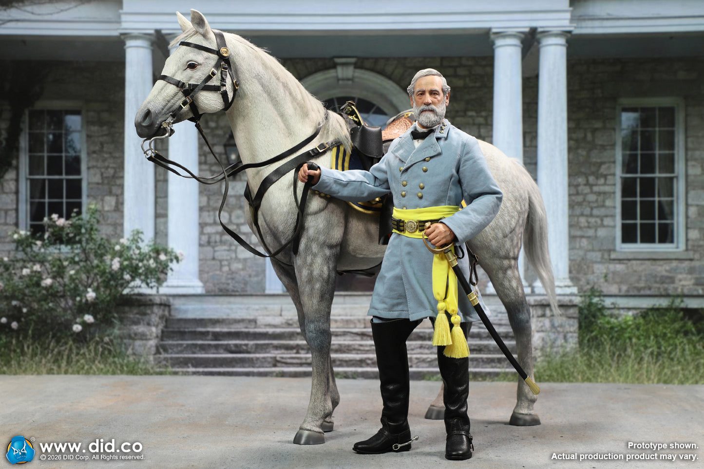 1:6 scale DID NS80198 US Civil War Confederate Army General Robert Edward Lee 12" Figure  (PREORDER)