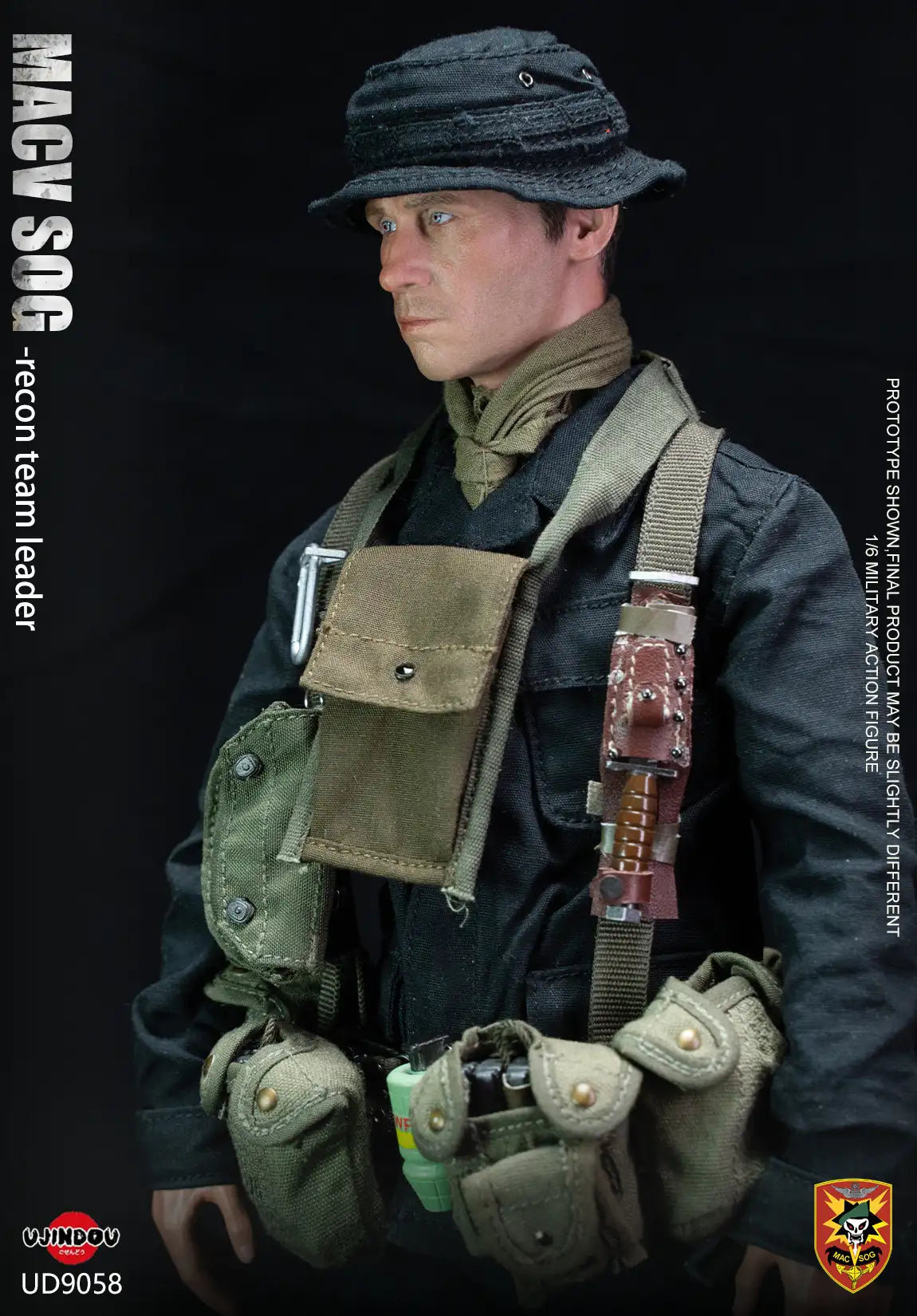 1:6 scale Ujindou MACV-SOG Recon Team Leader in Vietnam 12" Action Figure UD-9058 (PREORDER)
