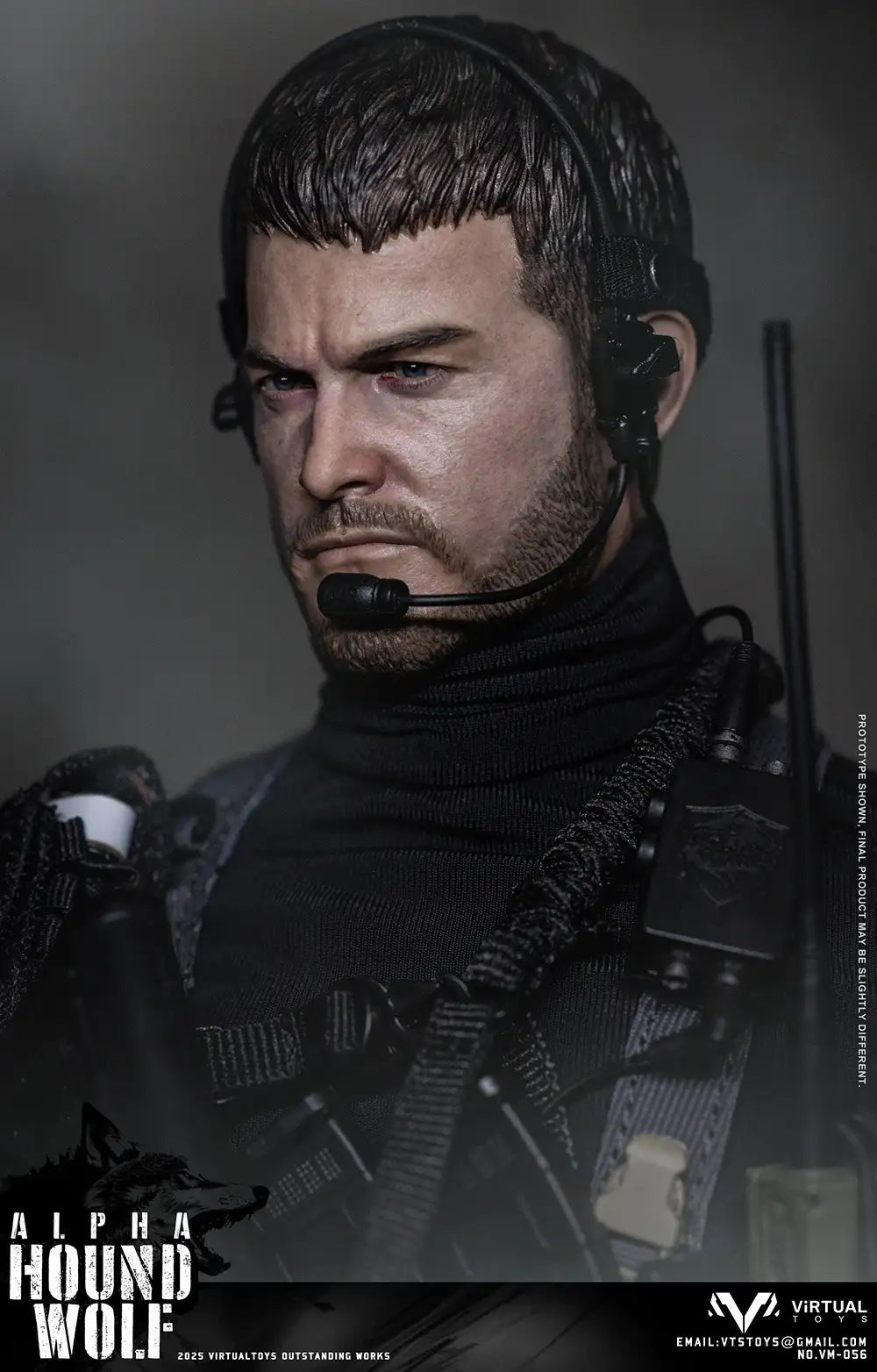 1:6 scale VTS Toys Hound Wolf Alpha 12" Figure VM056 (PREORDER)