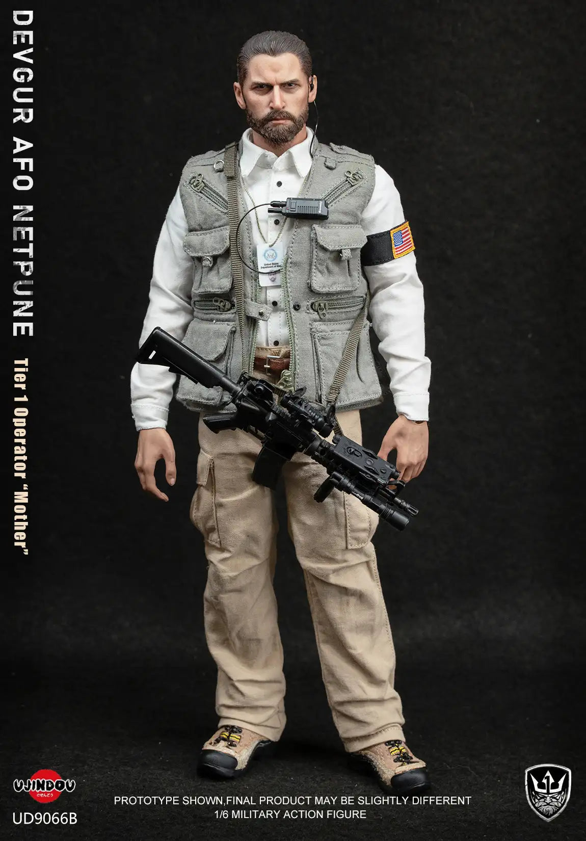1:6 scale Ujindou DEVGRU AFO NEPTUNE Tier 1 Operator “Mother” 12" Action Figure UD-9066B (PREORDER)