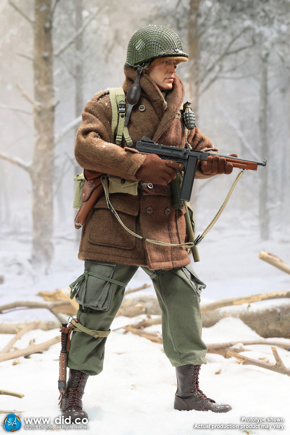 1:6 scale DiD WWII US Army 101st Airborne Division 506th PIR Lt. Buck 12" Figure A80199 (PREORDER)