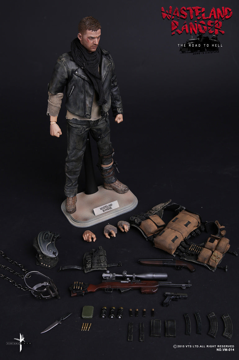 1:6 scale VTS Wasteland Ranger Mad Max Tom Hardy Male Head Sculpt for 12" Figures