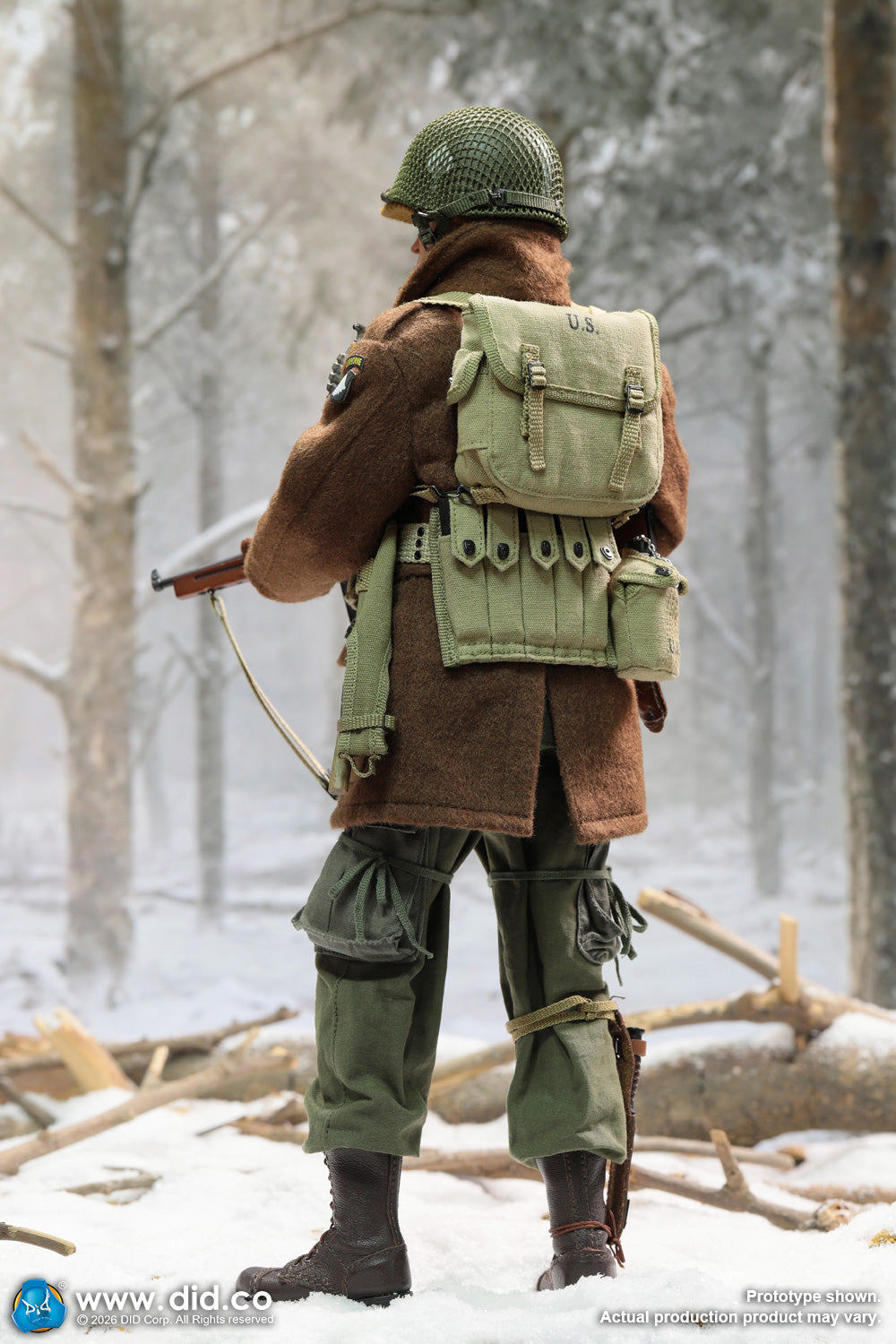 1:6 scale DiD WWII US Army 101st Airborne Division 506th PIR Lt. Buck 12" Figure A80199 (PREORDER)