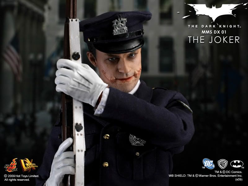 1:6 scale Hot Toys The Dark Knight Joker DX01 12" Action Figure