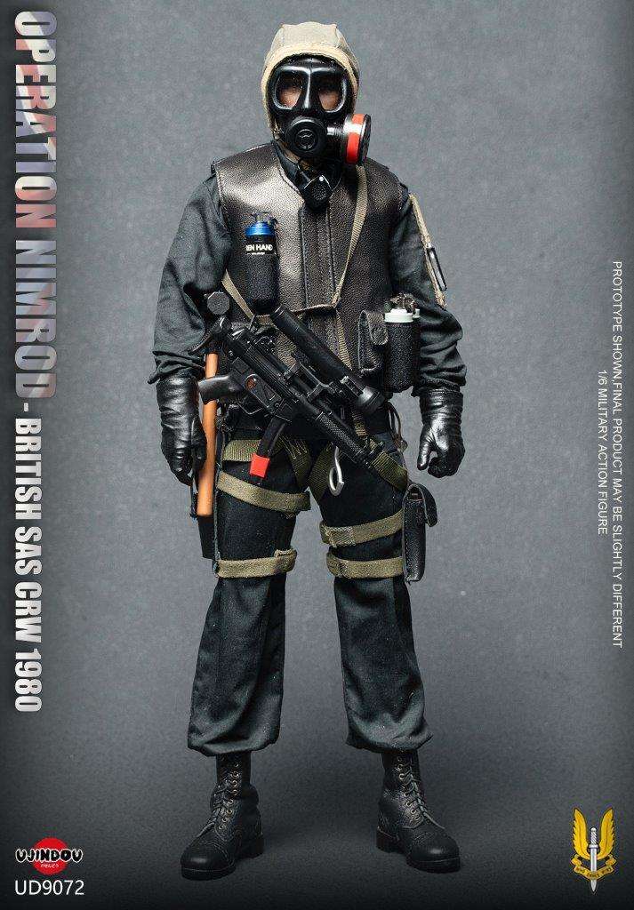 1:6 scale Ujindou UD9072 British SAS CRW Operation Nimrod 1980 12" Figure (PREORDER)