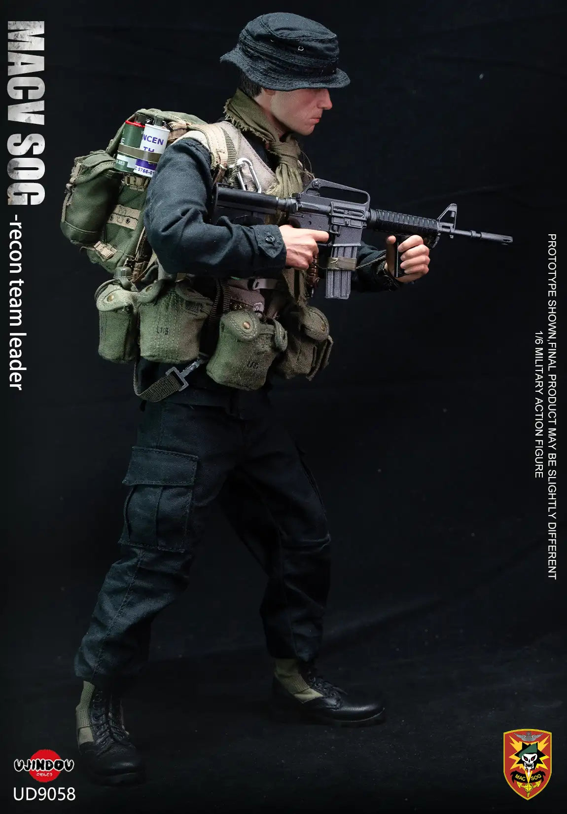 1:6 scale Ujindou MACV-SOG Recon Team Leader in Vietnam 12" Action Figure UD-9058 (PREORDER)