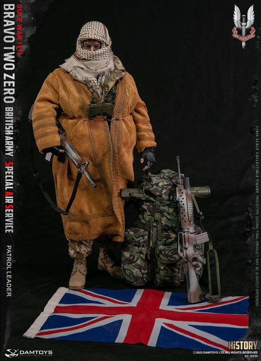 1:6 DamToys British Army Special Air Service SAS Patrol Leader 12" Figure 78098