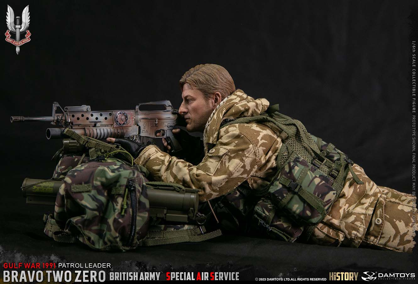 1:6 DamToys British Army Special Air Service SAS Patrol Leader 12" Figure 78098