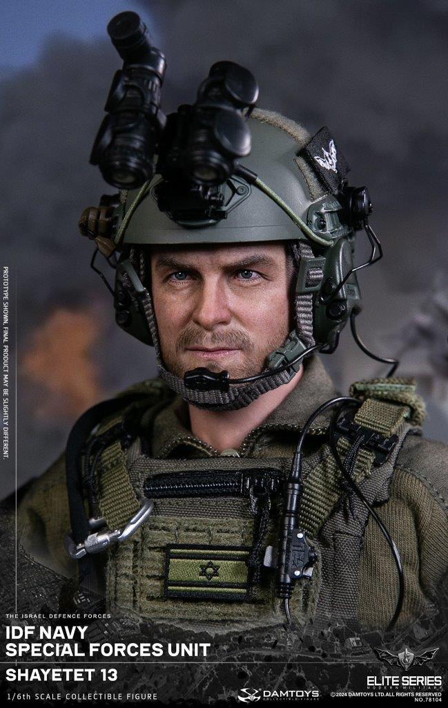 1:6 scale DamToys IDF Navy Special Forces Unit Shayetet 13 12" Figure 78104
