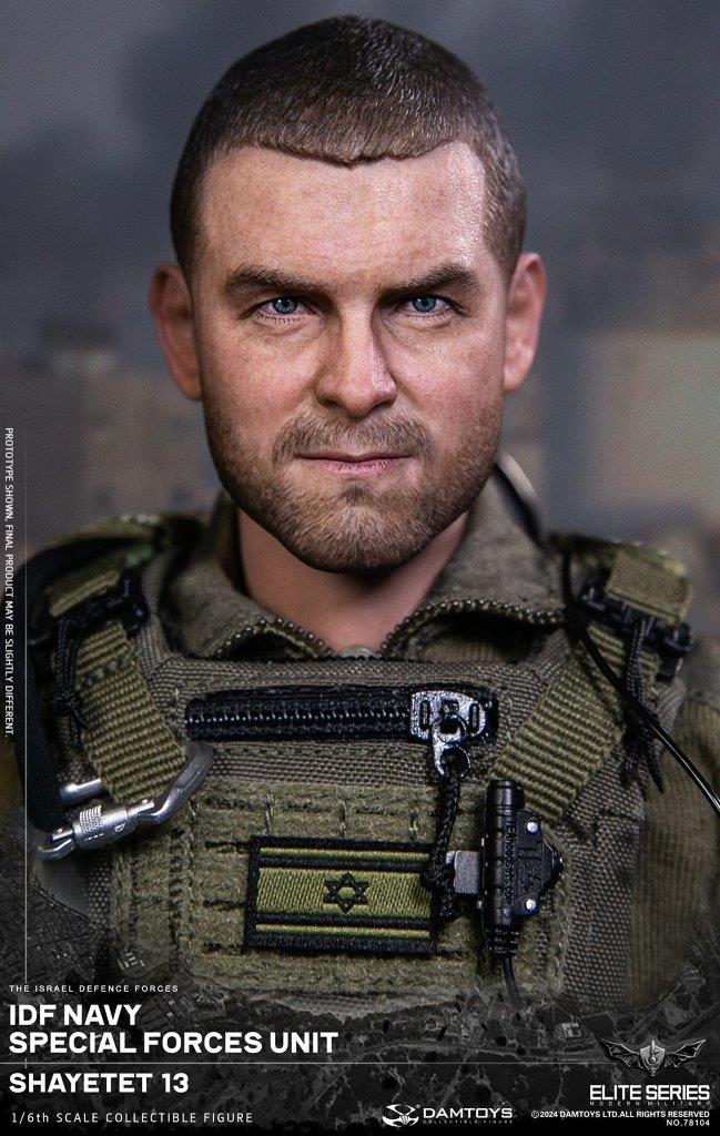 1:6 scale DamToys IDF Navy Special Forces Unit Shayetet 13 12" Figure 78104
