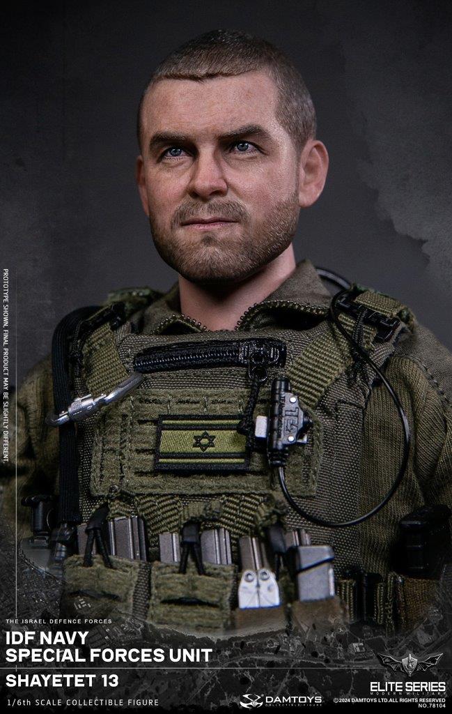 1:6 scale DamToys IDF Navy Special Forces Unit Shayetet 13 12" Figure 78104