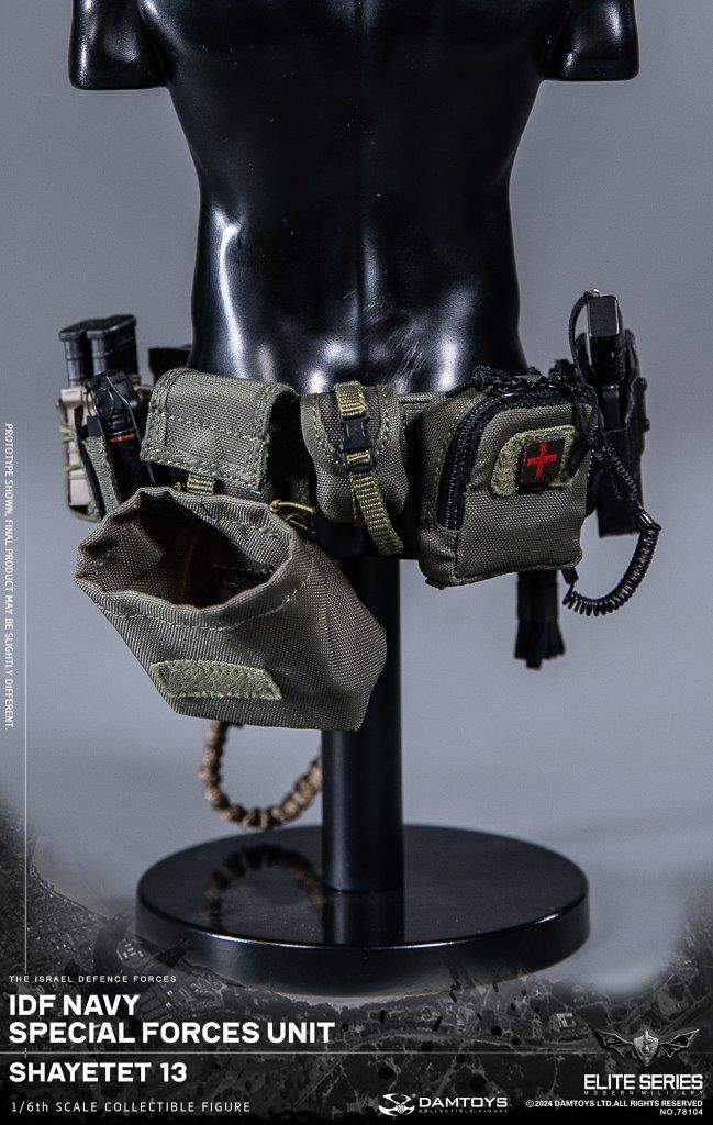 1:6 scale DamToys IDF Navy Special Forces Unit Shayetet 13 12" Figure 78104