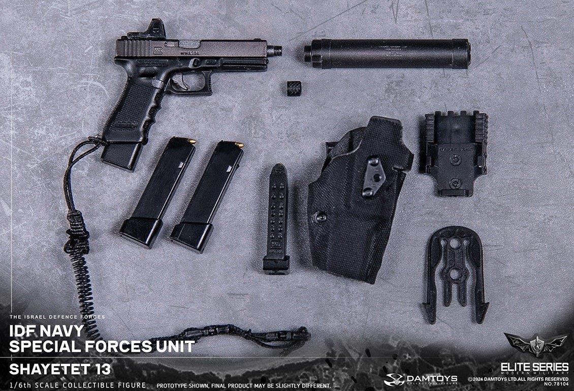 1:6 scale DamToys IDF Navy Special Forces Unit Shayetet 13 12" Figure 78104