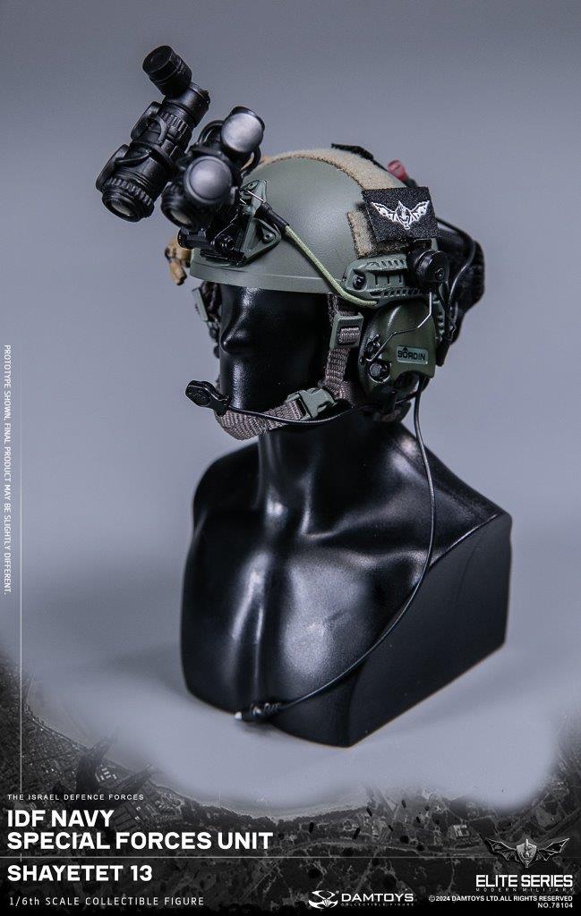 1:6 scale DamToys IDF Navy Special Forces Unit Shayetet 13 12" Figure 78104