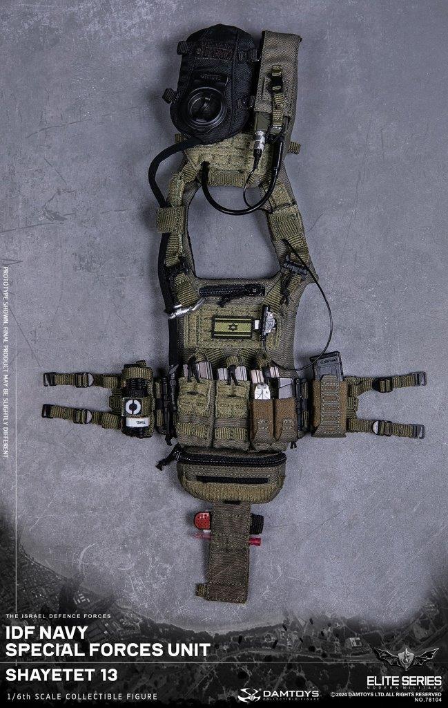 1:6 scale DamToys IDF Navy Special Forces Unit Shayetet 13 12" Figure 78104