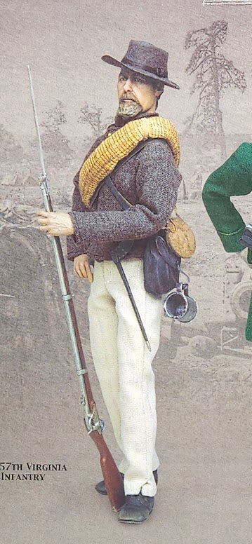 1:6 scale Sideshow Civil War 1861 Springfield Richmond Rifle w/ Bayonet 12" Figures