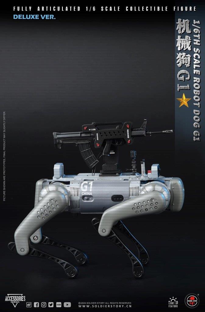 1:6 scale Soldier Story Robot Dog Deluxe Accessory Set for 12" Figures A005