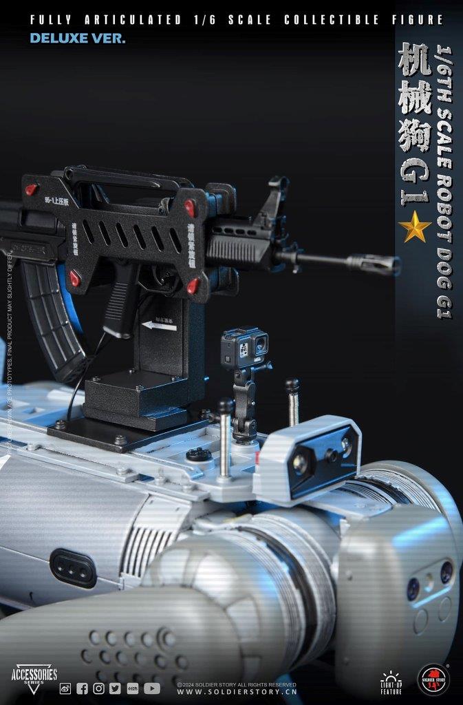 1:6 scale Soldier Story Robot Dog Deluxe Accessory Set for 12" Figures A005