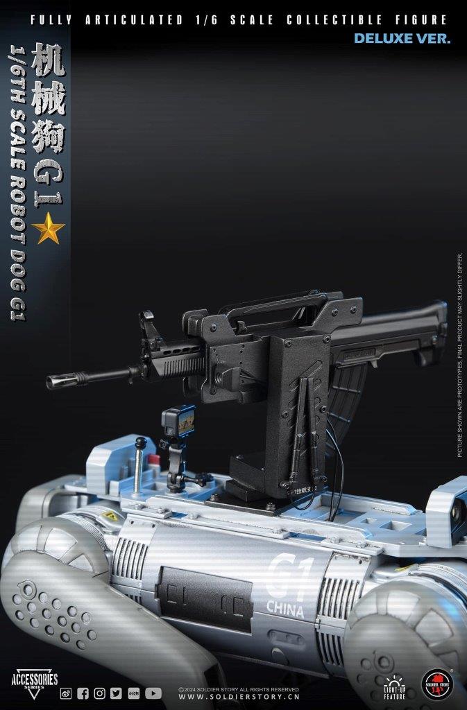 1:6 scale Soldier Story Robot Dog Deluxe Accessory Set for 12" Figures A005
