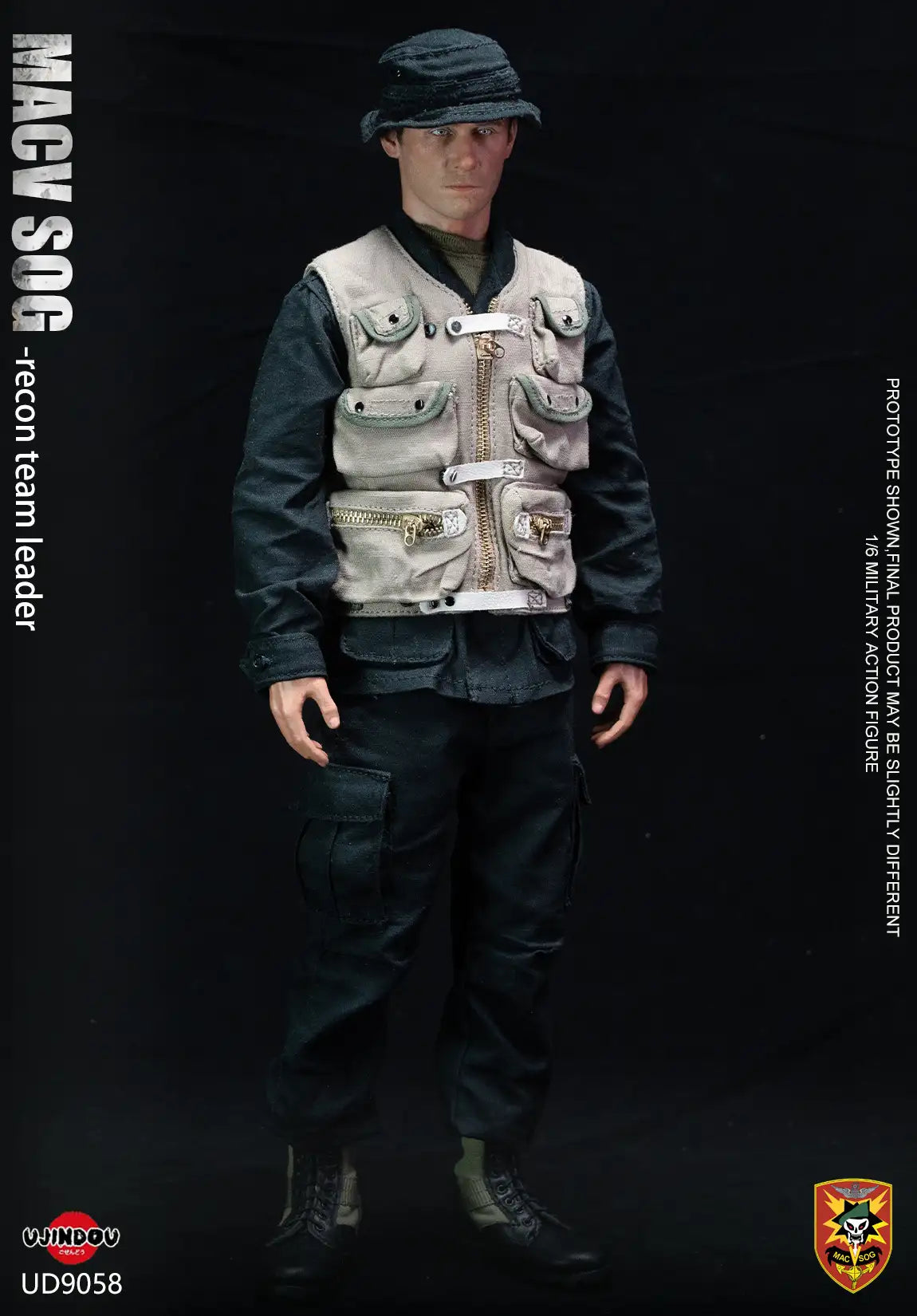 1:6 scale Ujindou MACV-SOG Recon Team Leader in Vietnam 12" Action Figure UD-9058 (PREORDER)