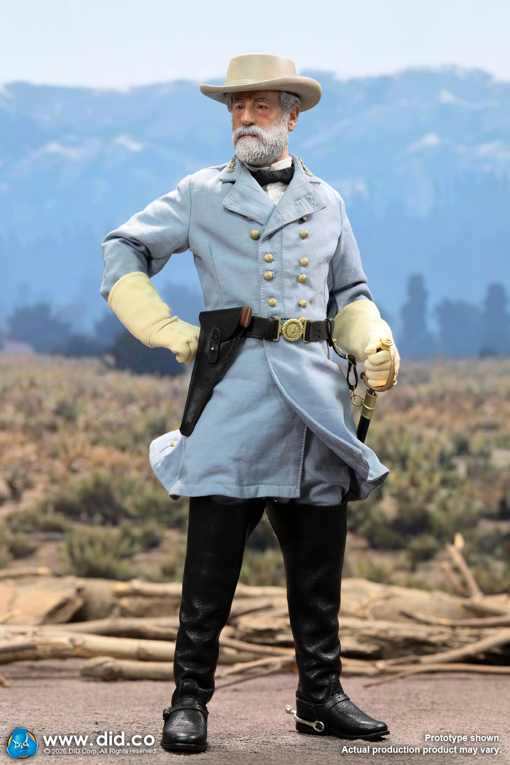 1:6 scale DID NS80198 US Civil War Confederate Army General Robert Edward Lee 12" Figure  (PREORDER)