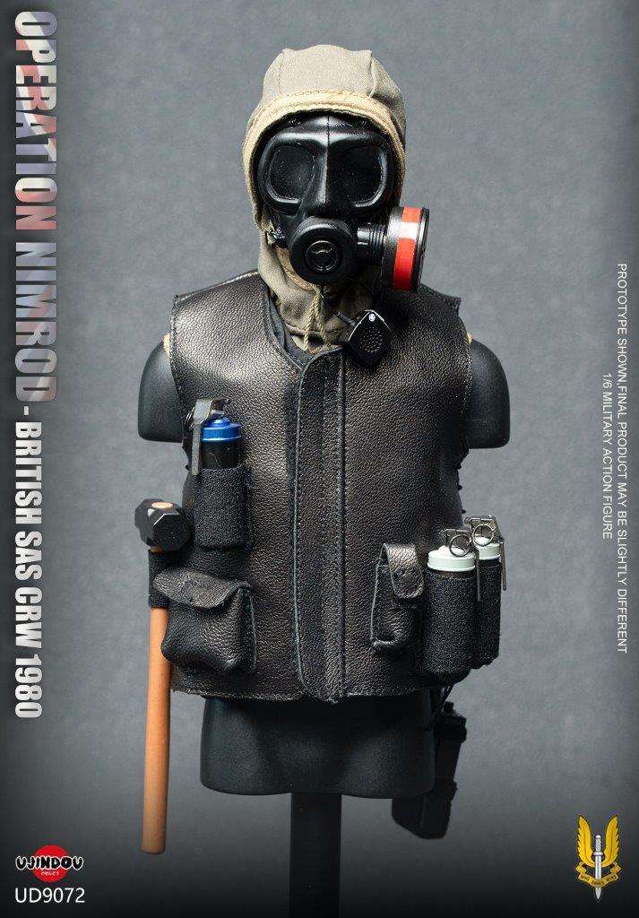 1:6 scale Ujindou UD9072 British SAS CRW Operation Nimrod 1980 12" Figure (PREORDER)