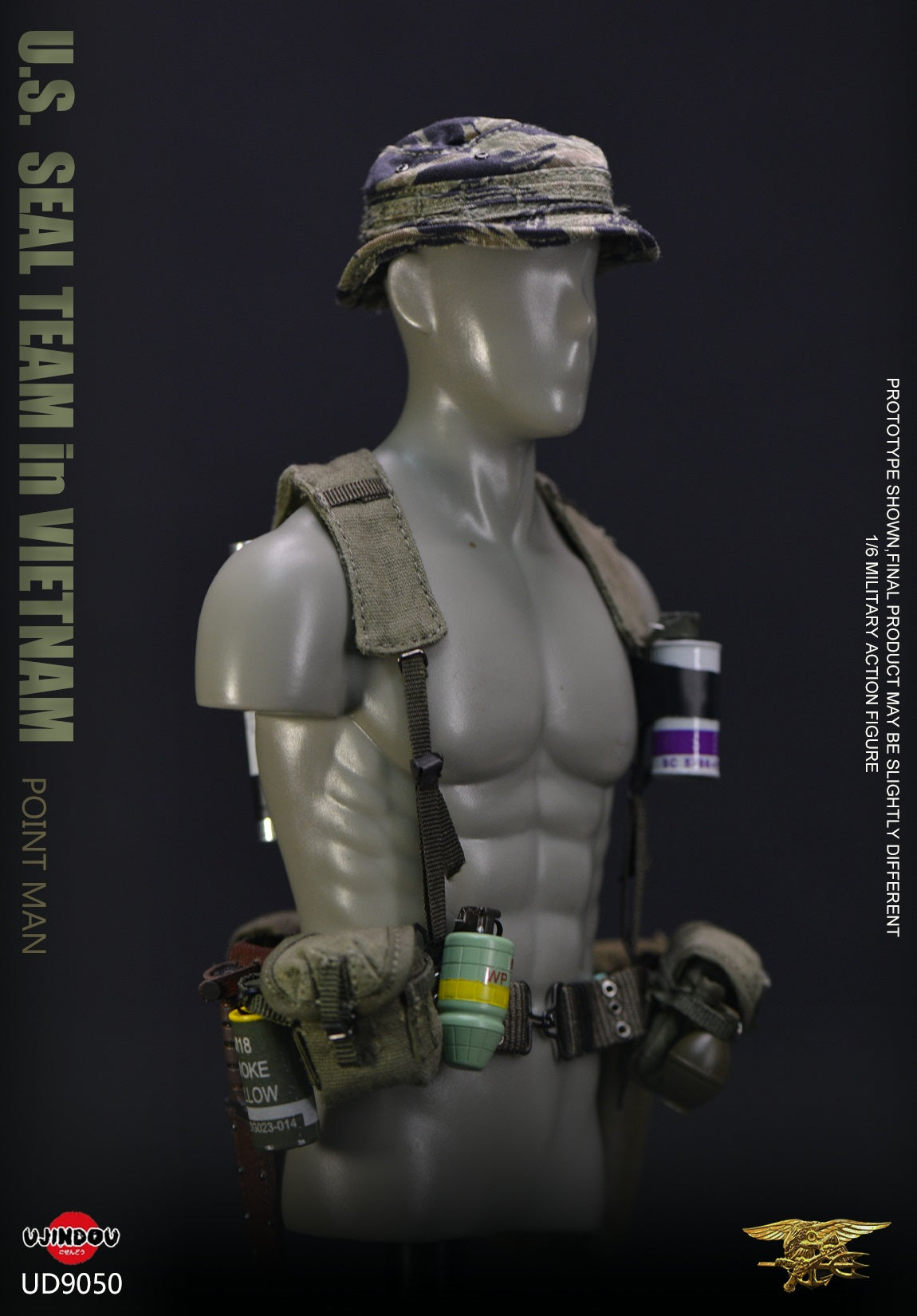 1:6 scale Ujindou UD-9050 U.S. SEAL Team in Vietnam Point Man (PREORDER)